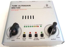 Microphone préampli Behringer