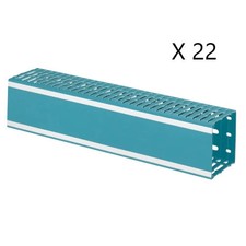 Lot de 22 Goulottes de