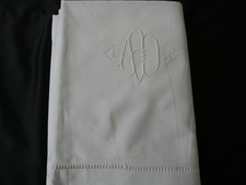 Drap ancien en coton