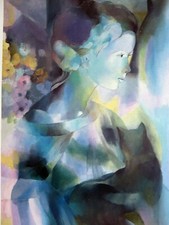 Yves MERIEL-BUSSY, peintre breton  : affiche, Brest (1992)