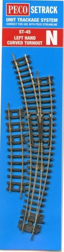 Aiguillage courbe 45 - aiguillage, st-45