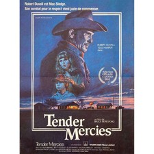 TENDER MERCIES French Movie Poster  - 15x21 in. - 1983 - Bruce Beresford, Robert