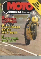 MOTO JOURNAL N°440 M. ROUGERIE / HONDA 400 N / 125 SWM / MICHAUD & OSSA