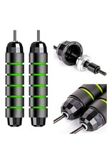 Corde à sauter pour gym sport fitness crossfit en vitesse rope noir vert