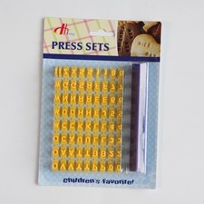 Lettre Alphabet Cookie Fondant