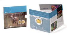 Coffret 5€ Euros Argent 925 Luxembourg 2025 ''Chevreuil''
