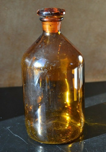 Ancien flacon laboratoire - de,