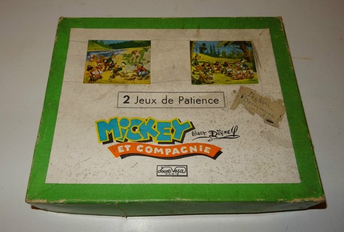 Boite contenant 2 anciens - contenant,