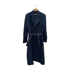 Damir Doma  Dark Navy Wool Long Coat  Size 46 / S  Unisex