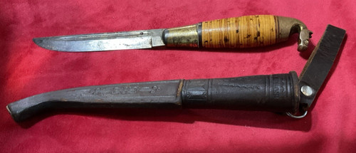 Horsehead puukko knife - horsehead,