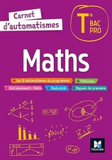 Carnet d'automatismes - MATHS