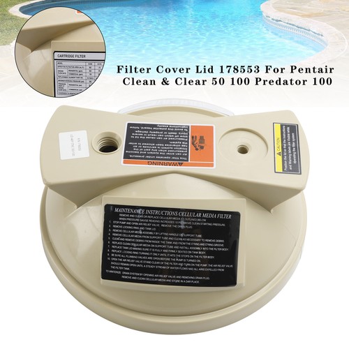 Filter cover lid 178553 pour - lid,