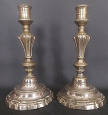 Paire de chandeliers époque