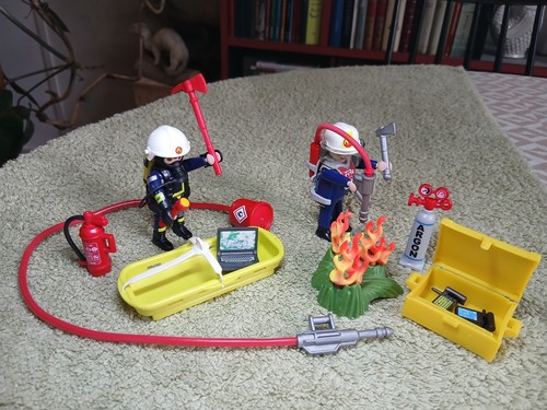 Playmobil pompiers deux - pompiers, n°6