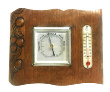 RARE baromètre thermomètre