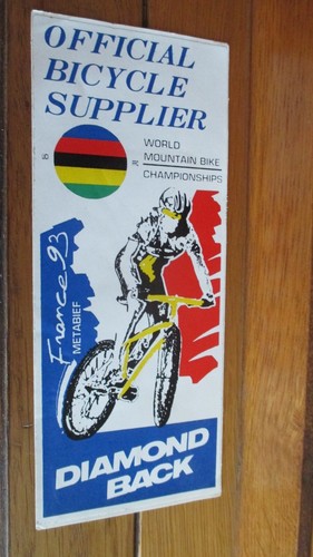 Sticker world mountain bike - world,