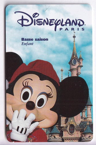 Disney paris pass carte card - disney, /