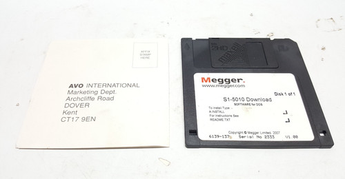 Megger 5010 logiciel - megger,