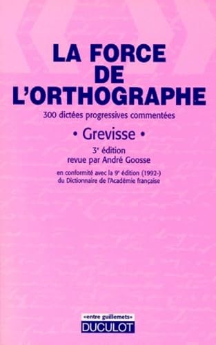 Force orthographe - force,
