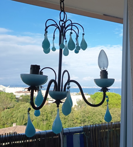 Magnifique lustre pampille - magnifique, à