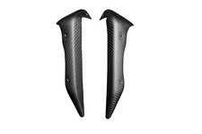 Cache radiateur carbone pour - radiateur,