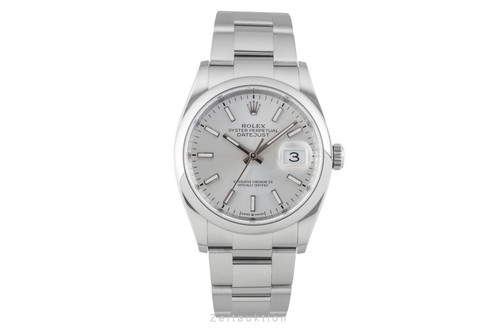 Rolex datejust silver dial - datejust,