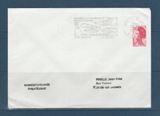 FRd env. Réunion avion 1ere liaison avec Maurice Samat  974 Sainte Marie 1983