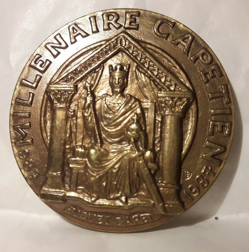 1987 987 médaille 50mm