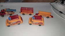 CORGI CIRQUE  JEAN RICHARD  CAMIONS  VOITURES LOT  CIRQUE  VEHICULES  MINIATURES