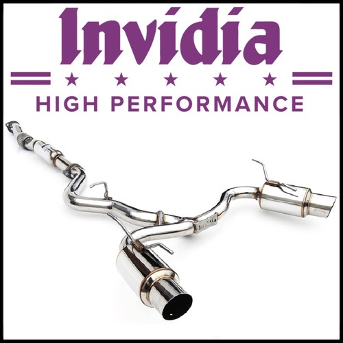 Invidia cat back exhaust - invidia, cat-back