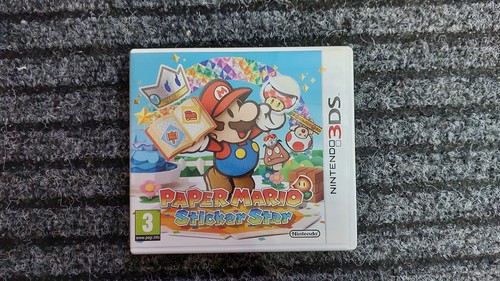 Paper mario stickers star - paper,