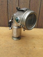 LUXOR PHARE AVANT A CARBURE ACETYLENE VELO ANCIEN LANTERNE BICYCLE HEADLIGHT