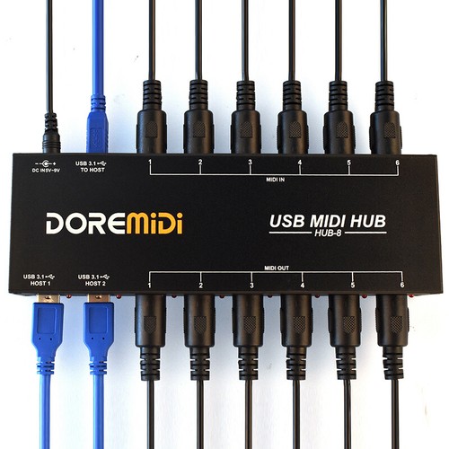 Usb3 hub midi 6x6 - usb3.1,