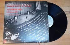 EDITH PIAF AU CARNEGIE HALL