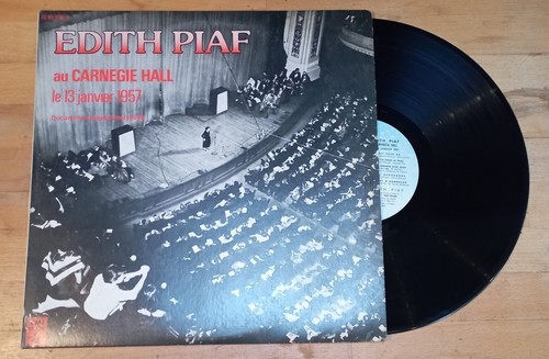 Edith piaf carnegie hall - edith,