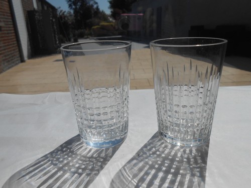 Gobelets verres cristal - verres, en