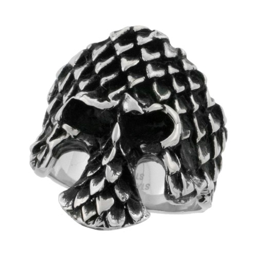 Bague crâne motard en - de,