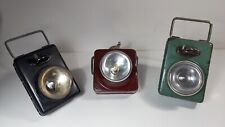 Lot de 3 Anciennes Lampes de
