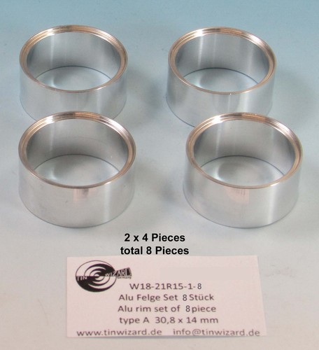 Jante set pièces 18 - set, 8