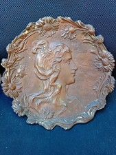 Ancien plat enseigne - plat,