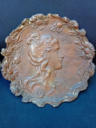 Ancien plat enseigne - ancien,