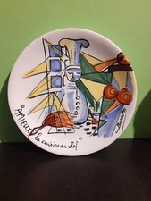 Assiette Amieux Bessone La Cuisine Du Chef annaray Vallauris Numéroté 831