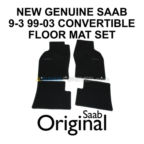 Saab floor mat set - 9-3,