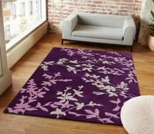 Tapis en laine touffeté à la