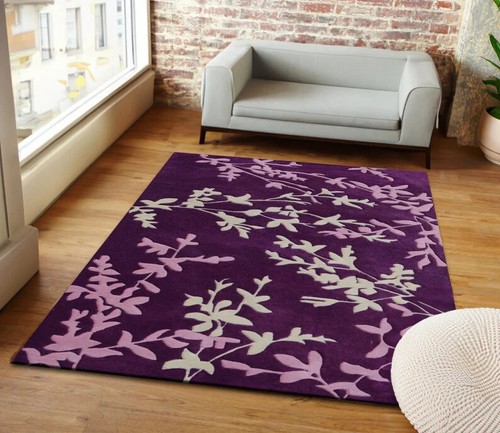 Tapis laine touffeté la - laine,