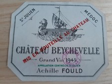 étiquette vin Chateau