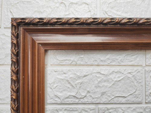 Cadre art déco bois laqué - cadre,