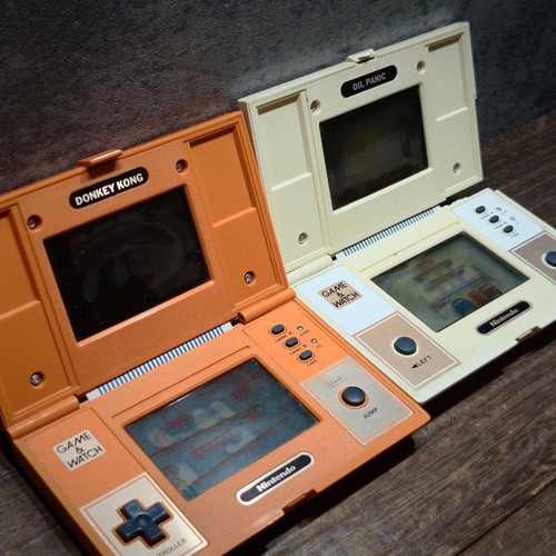 Game watch donkey kong oil - game,