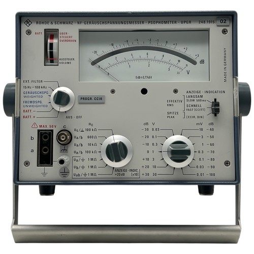 Psophomètre rohde schwarz - rohde,
