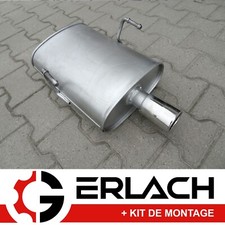 Pour Peugeot 406 2.0 Turbo 2.2 3.0 V6 24V 1997-2004 arriere silencieux -2981